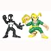 Search : Marvel Superhero Squad Series 14 Mini 3 Inch Figure 2-Pack Black Costume Spider-Man and Iron Fist