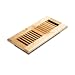 Decor Grates Drop in Floor Vent Twin Pack- Natural Maple 4 X 10
