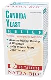 Natra Bio - Candida Yeast Relief, 90 tablets Tablets tablets