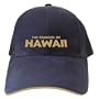 CAPS NAVY BLUE EMBROIDERY " I'M FAMOUS IN HAWAII "
