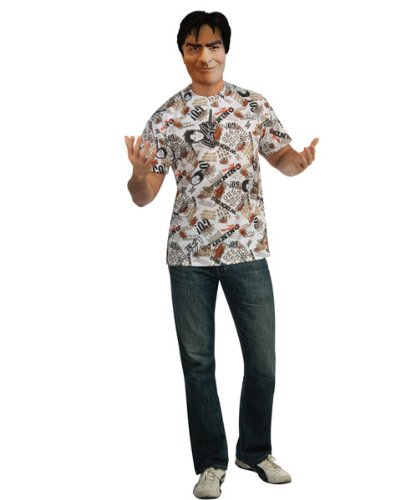 Charlie Sheen Mens Costume Kit  
