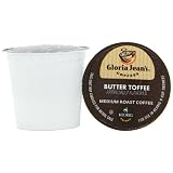 Gloria Jean's Butter Toffee K-Cup packs for Keurig Brewers (Pack of 50) ~ Gloria Jean's