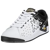 Kappa Nesley unisex Sneaker, weiss/schwarz, white/black