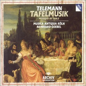 CD-Charts  Music : Telemann: Tafelmusik (Musique de Table partagée en Trois Productions)