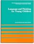 Language and Thinking for Young Children
