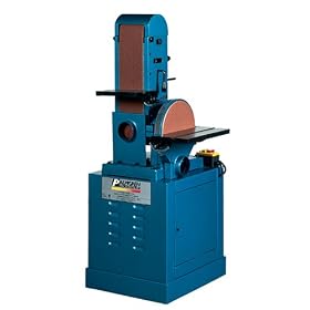 Click here to buy Palmgren 81122 12-Inch 6-Inch 3 Horsepower Dual Speed Belt Disc Sander, 230-Volt 1 Phase by PALMGREN.