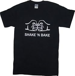 "Shake N Bake" Talladega Nights: The Ballad of Rocky Bobby Black T-Shirt