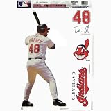 Cleveland Indians Travis Hafner Removable Car Truck Window Wall Decal Set (4)