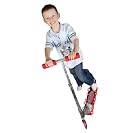 Red Flashing Storm Folding Scooter