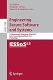 Engineering secure software and systems : 5th international symposium, ESSoS 2013, Paris, France, February 27 - March 1, 2013 : proceedings