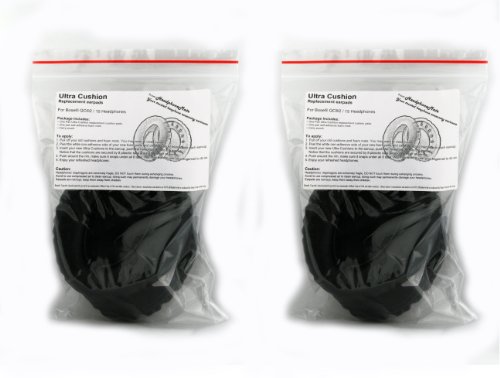 Replacment Ear Pads for Bose (2 Pair) Quietcomfort 2 