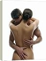 Box Canvas Print of Lovers embracing from Science Photo Library