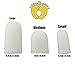 HappyFeet Toe Cap Toe Protector Sleeve - For Bunion, Hammer, Toe Rubbing 2- Pack