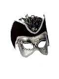 Venetian Mask Silver Adult
