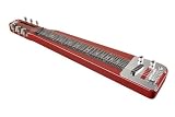 Rogue RLS-1 Lap Steel Guitar with Stand and Gig Bag Metallic Red