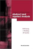 Abstract and Applied Analysis: Proceedings of the International Conference, Hanoi, Vietnam, 13-17 August, 2002