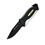 Best Deal Smith & Wesson Bullet Knife Drop Point Black Aluminum