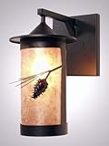 Pasadena Ponderosa Pine Wet Sconce - Wet Location