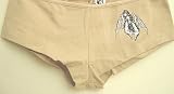Thrill Ride Spade Baby Ace Rose Tattoo Shortie Panty Nude Size Medium