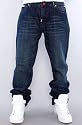 LRG The Match Point True Straight Fit Jean in Dark Indigo,Denim for Men