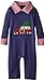 Mud Pie Baby-Boys Newborn Christmas Car One Piece