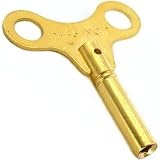 Brass Clock Winding Key Mainspring Winder Sz 2 2.75mm Brass Clock Winding Key Mainspring Winder Sz 2 2.75mm
