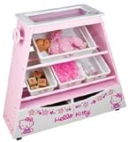 Hello Kitty Storage Shelf w/Bins