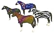 Model Horse Sleazy Sleepwear Blanket Set - Kaleidoscope [Toy] [Misc.]