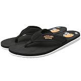Reebok Cleveland Browns Black Summertime Flip Flops