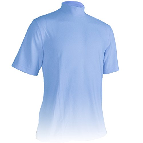 Monterey Club Mens Dry Swing Classic Pique Mock Neck Shirt #3304