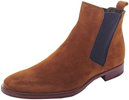 Jules B Suede Chelsea Boots 10 Tan
