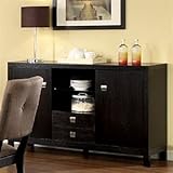 Furniture of America CM3311SV Side Server Sideboard, Espresso