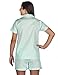 Noble Mount Womens Premium 100% Cotton Poplin Short Pajama Set