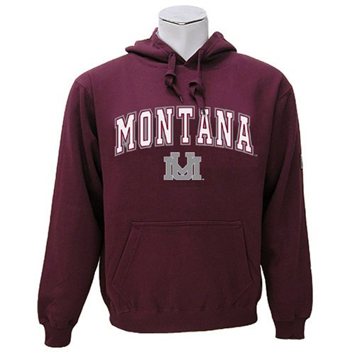 Buy Montana Grizzlies Mens Team Color Automatic Fleece Hoodie by Colosseum Athletics