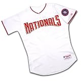 Washington Nationals Home White Authentic MLB Jersey