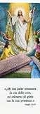 Italian Prayer Card/Bookmark: MI HAI FATTO CONOSCERE LA VIA DELLA VITA, MI COLMERAI DI GIOIA CON LA TUA PRESENZA (dagli Atti)