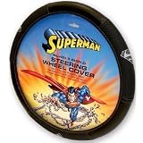 Superman Silver Shield Steering Wheel Cover