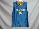 NBA Carmelo Anthony Denver Nuggets Blue Kids Replica Solid Youth Jersey