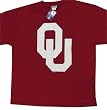 Oklahoma Sooners NCAA Dark Red Adult T-Shirt