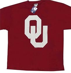 Oklahoma Sooners NCAA Dark Red Adult T-Shirt