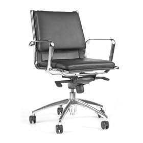 TopStar Classic 15 Mid Back Leather - Black