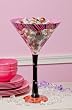 2 Assorted: Giant Martini Glasses