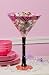 2 Assorted: Giant Martini Glasses