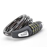 Reebok Cable Combination Bike Lock - Grey