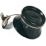 3X Eye Loupe for Glasses Jewelers Gemologists Magnifier