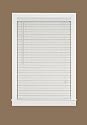 Achim Home Furnishings Luna 2-Inch Vinyl Blind, 36-Inch by 64-Inch, White