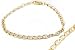 Beautiful Child`s/Baby 24k Gold Layered (GL) Anchor Chain Bracelet - Lifetime Warranty! Comes Gift Boxed ~ You Choose Length