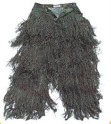 Ghillie Suit Pants Woodland Large Outdoors Camo-Ghillie