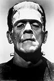 Frankenstein (Boris Karloff, Close-Up) Movie Poster Print - 24