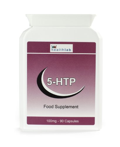 5-HTP 100mg. 90 Capsules (Healthlab) 99% Pure.